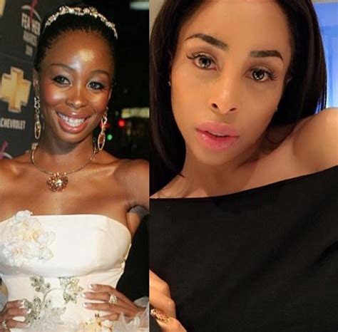 Khanyi Mbau Shares Her Before And After Pic Daily Sun
