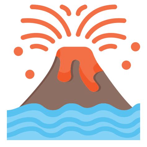 Volcano Eruption Generic Flat Icon