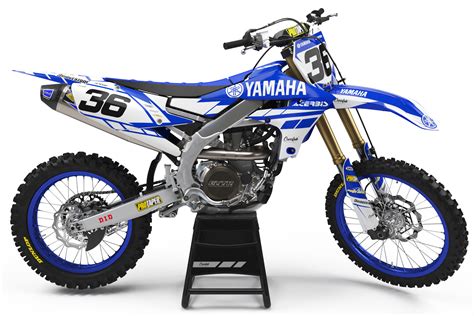 Custom Yamaha Graphics Kits Crossinkeu Premium Mx Decals