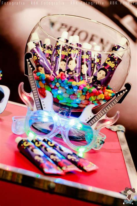 Rock n roll birthday party ideas | photo 24 of 27. Kara's Party Ideas Music Party Planning Ideas Supplies Idea Cake Decorations Rock Star