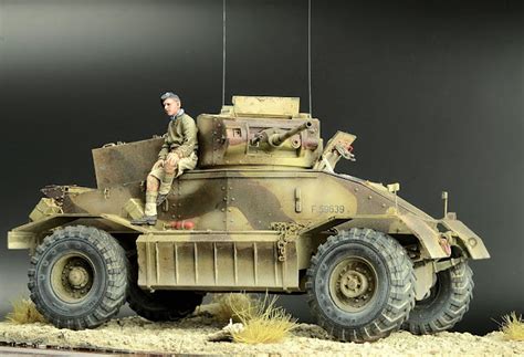The Modelling News Miniarts 135 Aec Armoured Car Mki Build By