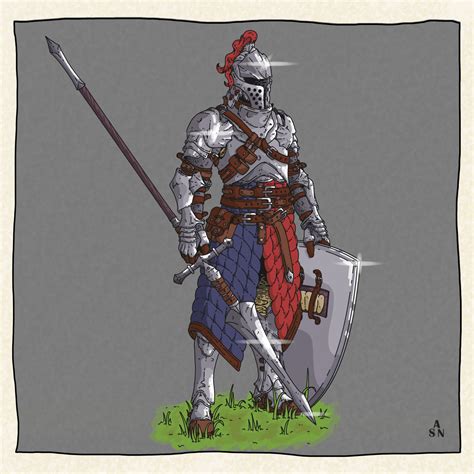 artstation knight in shining armor