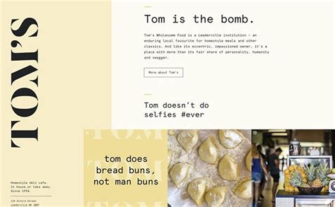 Toms Wholesome Food By Monotonomo See More At Transferdesign