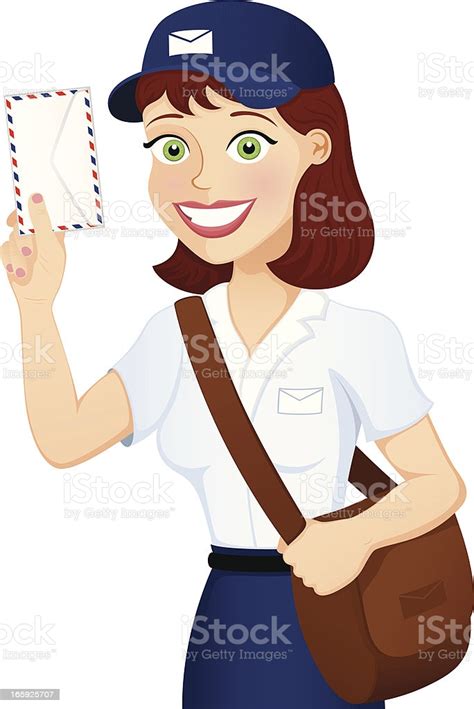 Explore the 37+ collection of mail carrier clipart images at getdrawings. Mail Carrier Stock Illustration - Download Image Now - iStock