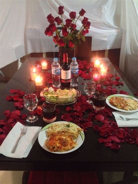 Valentines Day Dinner Romantic Table Settings Diy Cuteness