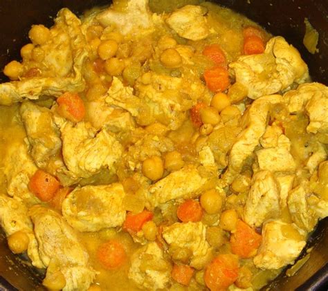 Chicken And Chickpea Stew Moroccan Stew