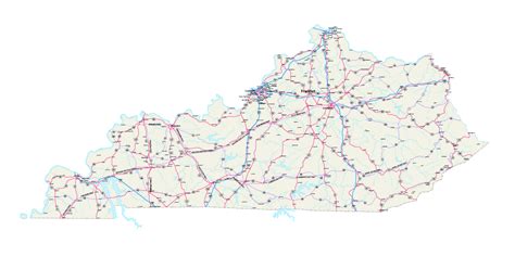 Kentucky Maps Kentucky Map Kentucky State Map Kentucky Road Map