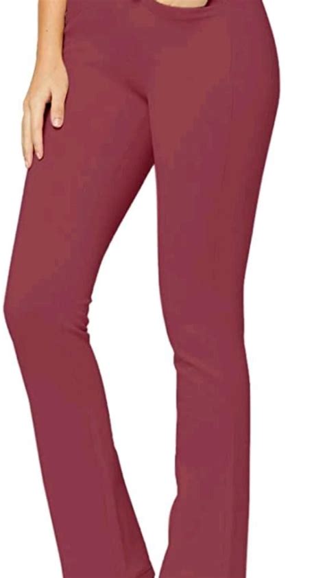 Premium Womens Stretch Dress Pants With Pockets Wear To Work Regular And Plus Size Pants