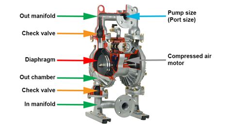 Wilden pump 8 bolted complete stainless steel ss double diaphragm pump 2 (265129330391). Guide to model, versions and material - IWAKI Nordic