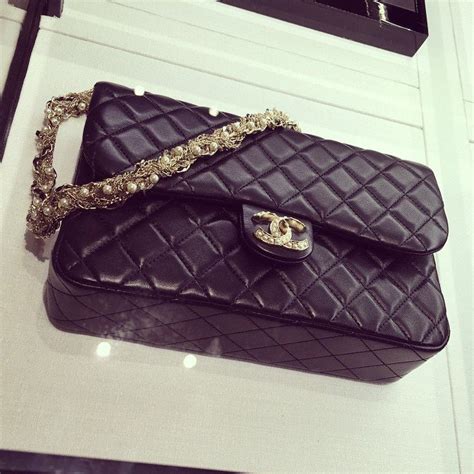 Chanel Westminster Flap Bag With Pearls Bragmybag