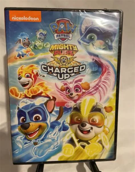 Paw Patrol Mighty Pups Charged Up Dvd New Widescreen Free Shipping