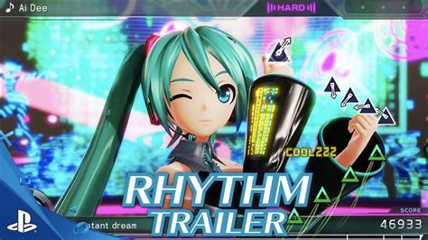 Hatsune Miku Project Diva X Rhythm Trailer Ps4 Psvita Youtube