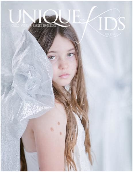Unique Kids Model Magazine Issue 2 Cover 2 Joomag Newsstand