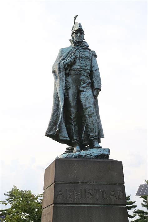 Statue Of Major George Armistead The Commander Of Fort Mc Flickr