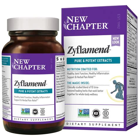 New Chapter Zyflamend Whole Body Vegetarian Capsules Vitacost