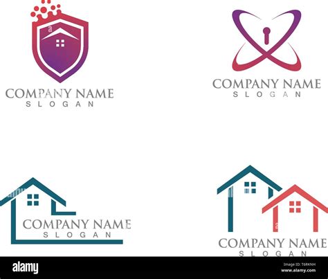 Simple House Home Real Estate Logo Stock Vector Image And Art Alamy