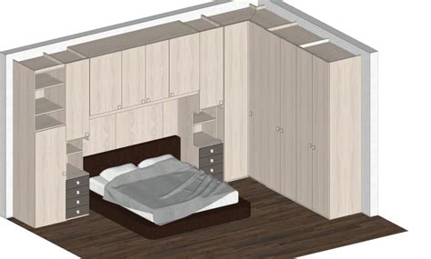 Misure standard camera da letto matrimoniale. Armadio a Ponte per letto matrimoniale componibile anche ...