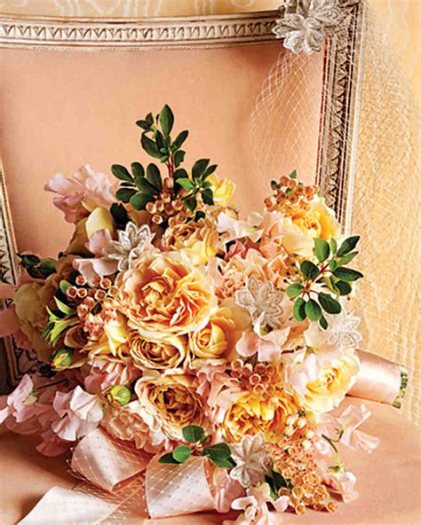 Orange Wedding Bouquets Martha Stewart Weddings