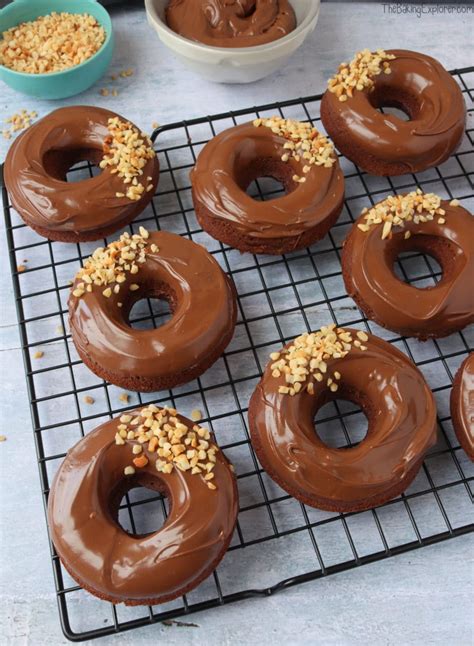 Nutella Baked Donuts The Baking Explorer