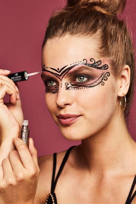 3 Halloween Masks You Can Do With Makeup Diy Makeup Eye Masks For