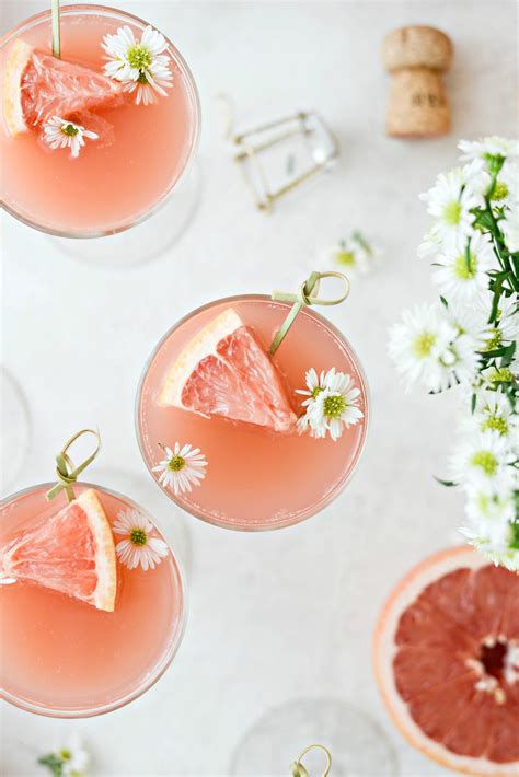 Grapefruit Rosé Mimosas Simply Scratch