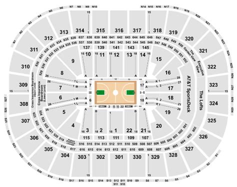 Td Garden Celtics Seating Chart