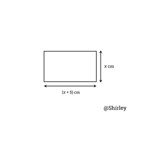 The Length Of A Rectangle Is 5 More Than The Width What Are The