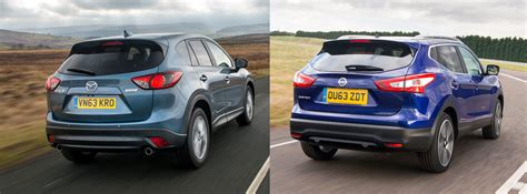 Learn more about our range of premium suvs and find a vehicle to suit your every need Nissan Qashqai vs Mazda CX-5 - side-by-side UK Comparison ...