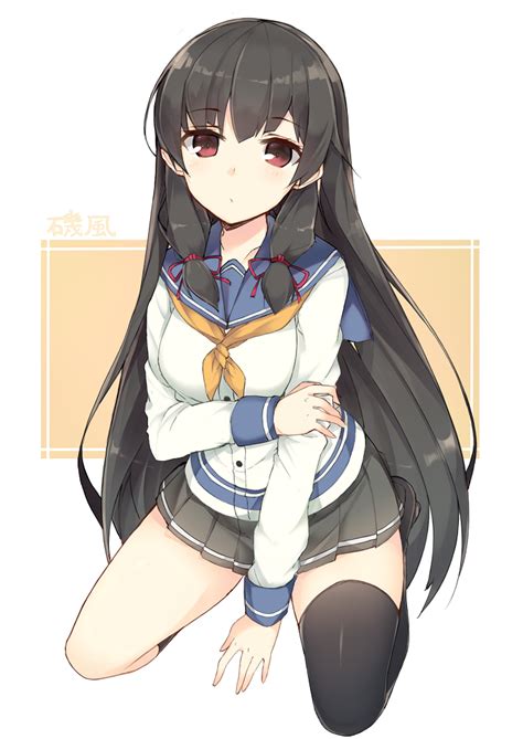 Isokaze Kantai Collection Drawn By Haruyuki Yukichasoba Danbooru