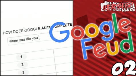 The player needs to the idea behind google feud is both simple and ingenious. Google Feud!: When You Die?! - Part 2 - Tangled ...