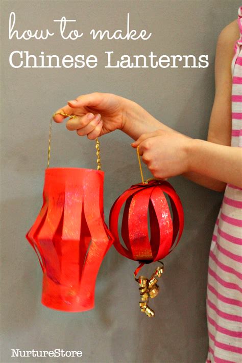 How To Make Chinese Lanterns Nurturestore Chinese New Year