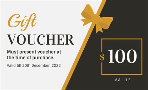 Classic T Voucher Template