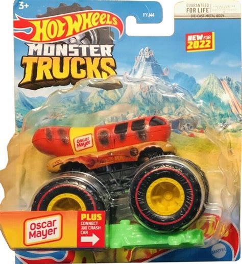 Oscar Mayer Wienermobile Hot Wheels Monster Trucks Treasure Hunt