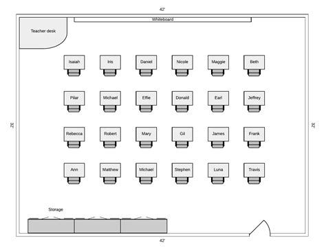 classroom seating plan template free best design idea