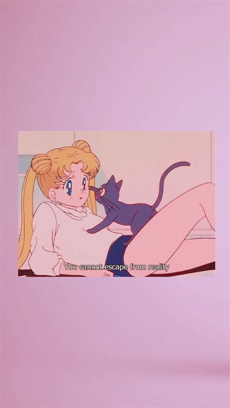 Escape From Reality Sailor Moon Sailor Moon Aesthetic Sailor Moon Quotes Cute Sailor Moon