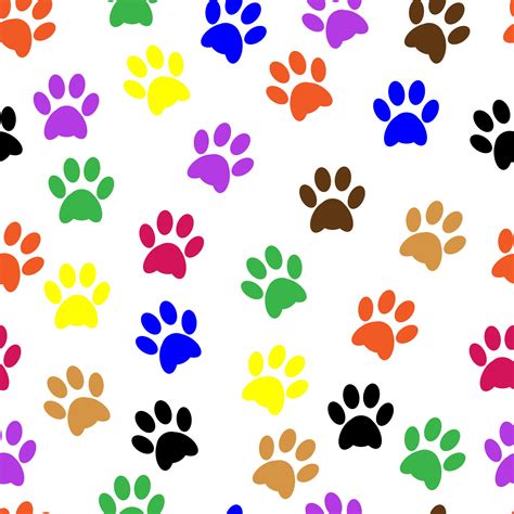 Pawprints Background Seamless Free Stock Photo Public Domain Pictures