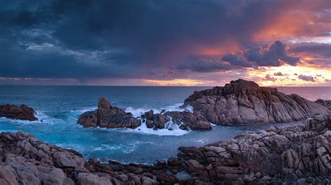 How to change the iphone wallpaper at certain intervals. Sunset Time Canal Rocks Western Australia Wallpapers | HD ...