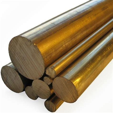 Phosphor Bronze Round Bar Single Piece Length 3 To 18 Meter Id