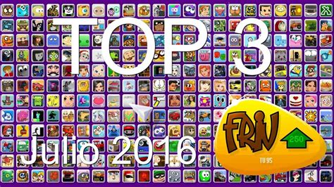 What's great is that all the. TOP 3 Mejores Juegos FRIV.com de Julio 2016 - YouTube