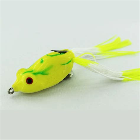 10pcslot Soft Plastic Fishing Lures Killer Frog Lure With Hook Top