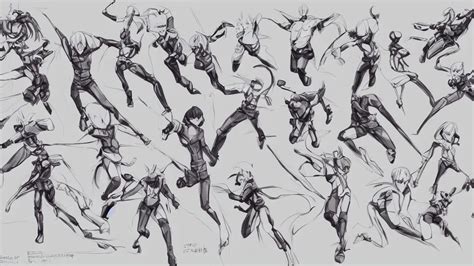 Mastering Dynamic Action Poses Drawing Tips For Power How To Do