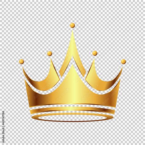 Luxury Golden Crown Logo Stock Vector Adobe Stock