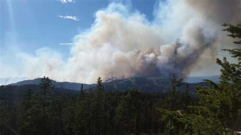 Pioneer Fire Grows Highway 21 Closure To Take Effect