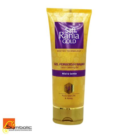 Makes skin brighter and maintains suppleness of the skin. SAFI RANIA GOLD Facial Cleansing Gel (end 8/21/2020 5:15 PM)