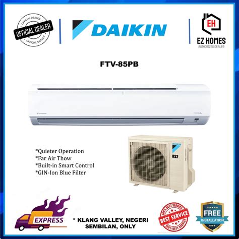 Daikin R Non Inverter Hp Air Conditioner Wall Mounted Ftv Pb