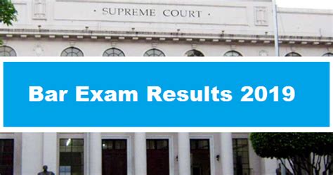 November 2019 Bar Exam Results Philippine Bar Result Complete List Of