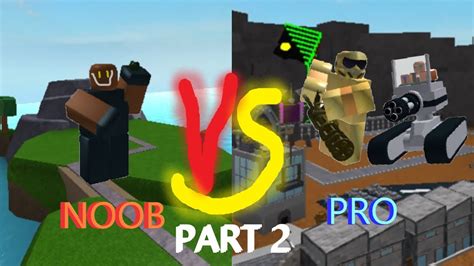 Noob Vs Pro Roblox Tower Battles Part 2 1v1 Mobile Youtube