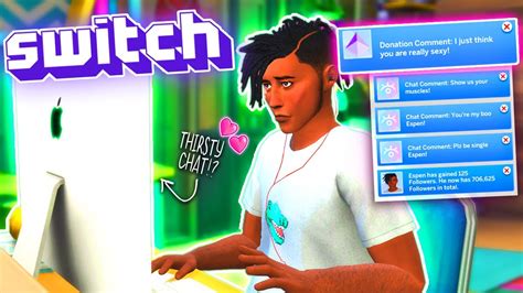 This Mod Adds A Realistic Twitch Aspiration To The Sims 4🍿 Youtube