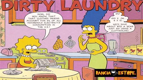 THE SIMPSONS LOS SIMPSONS Lisa Bart Simpson DIRTY LAUNDRY Vid