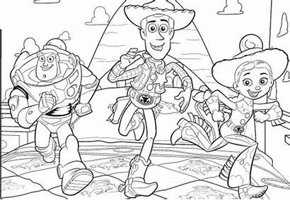 Coloring Toy Story Jessie Pages
